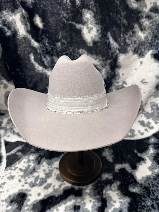 Bridal Felt Cowboy Hat