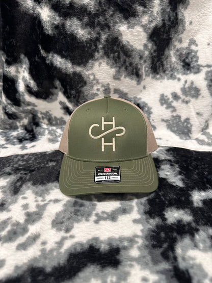 Olive Green Logo Hat