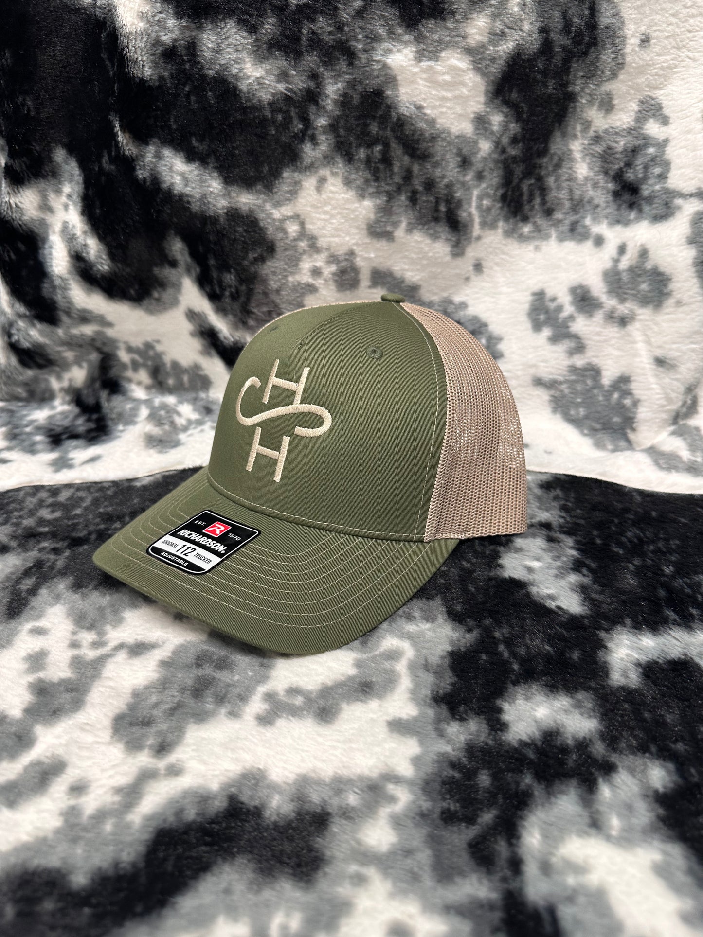 Olive Green Logo Hat