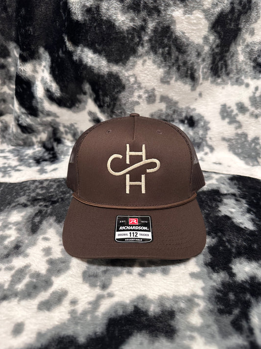 Solid Brown Logo Hat
