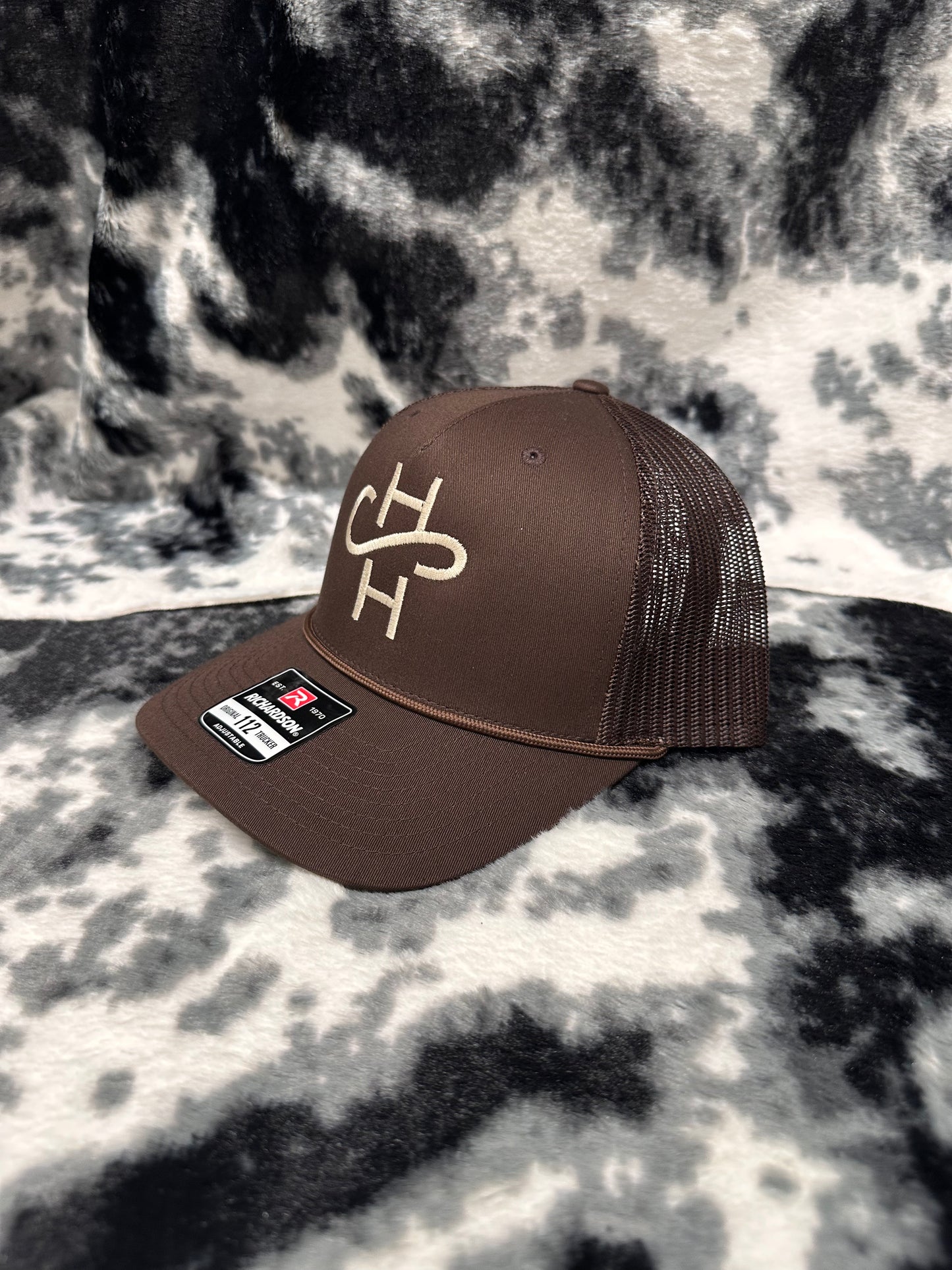 Solid Brown Logo Hat